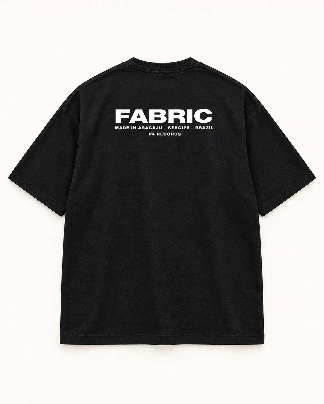 Fabric Oversized Black
