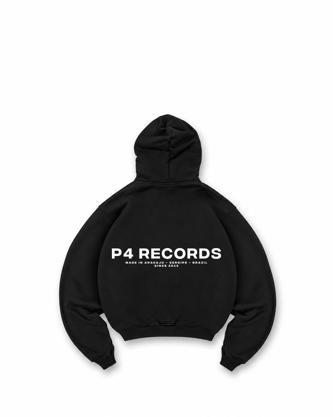 P4 Records Canguru Prime preto, visto por trás