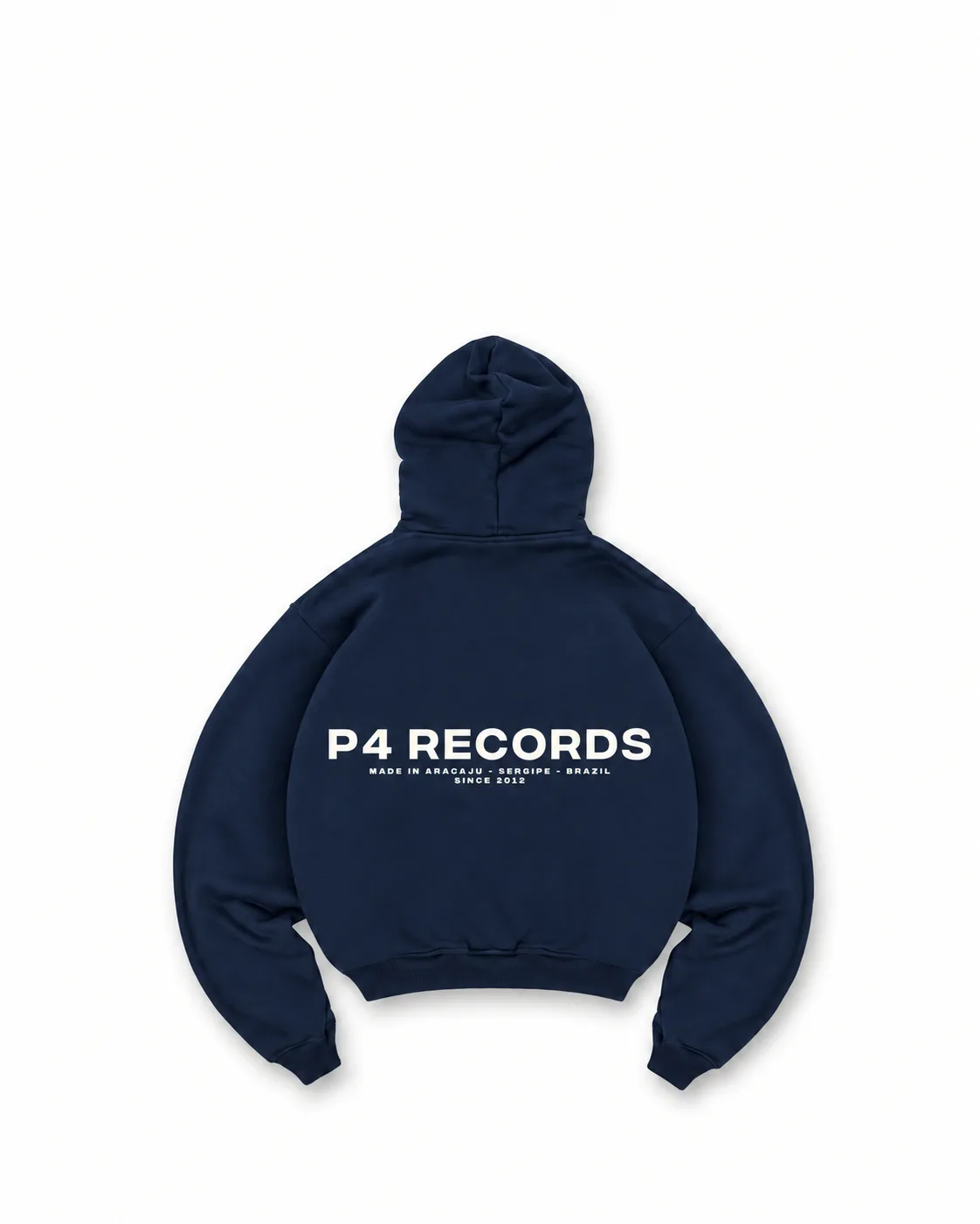 P4 Records Canguru Prime azul-marinho, visto por trás