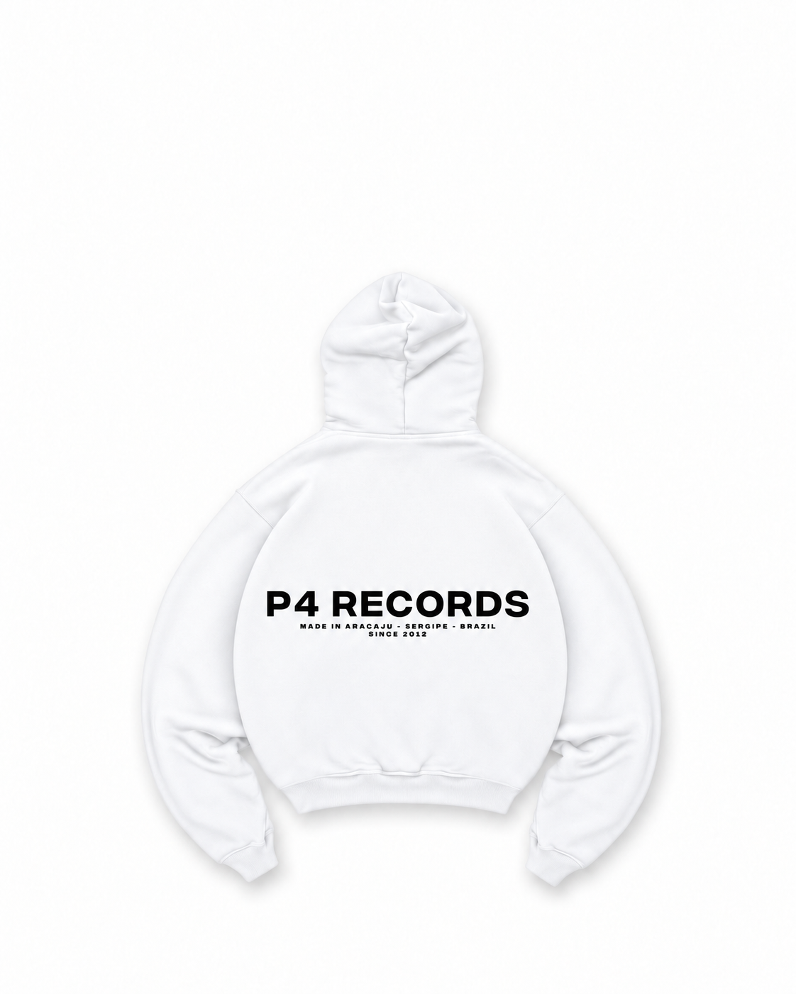 P4 Records Canguru Prime branco, visto por trás