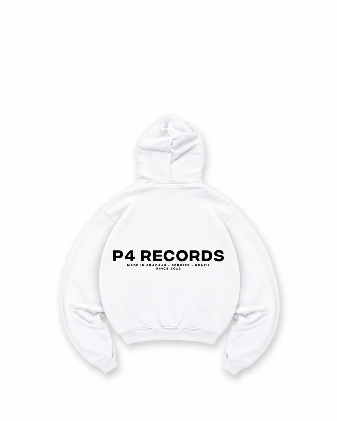 P4 Records Canguru Prime branco, visto por trás