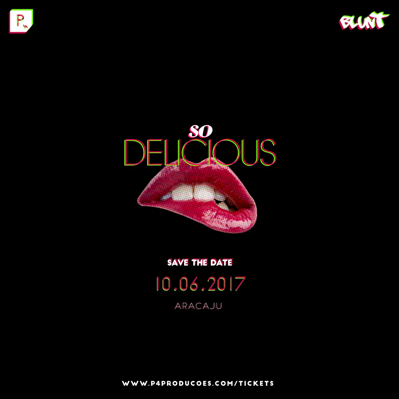 P4 TRAZ A SO DELICIOUS PARA ARACAJU NO DIA 10/06