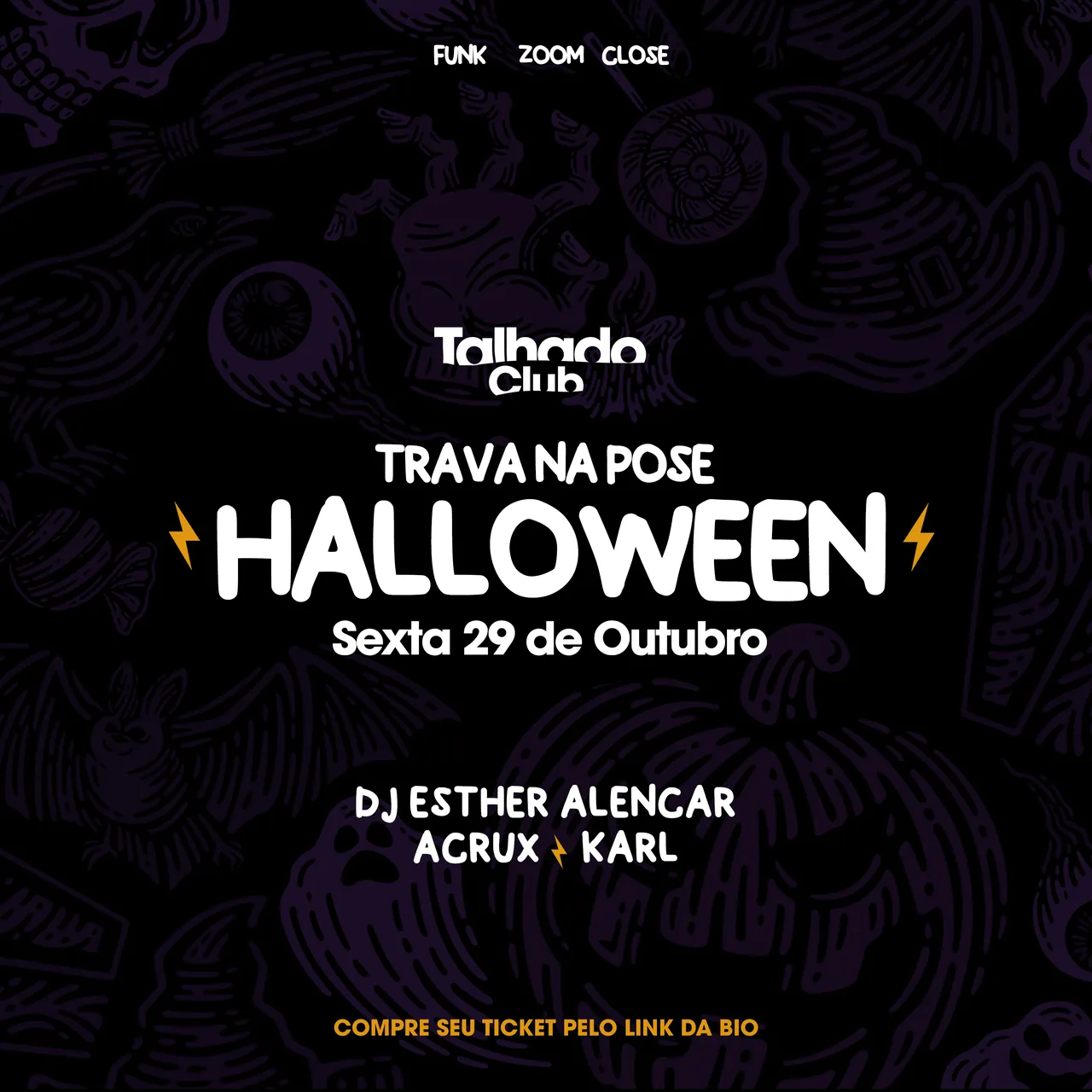 Trava na Pose Halloween