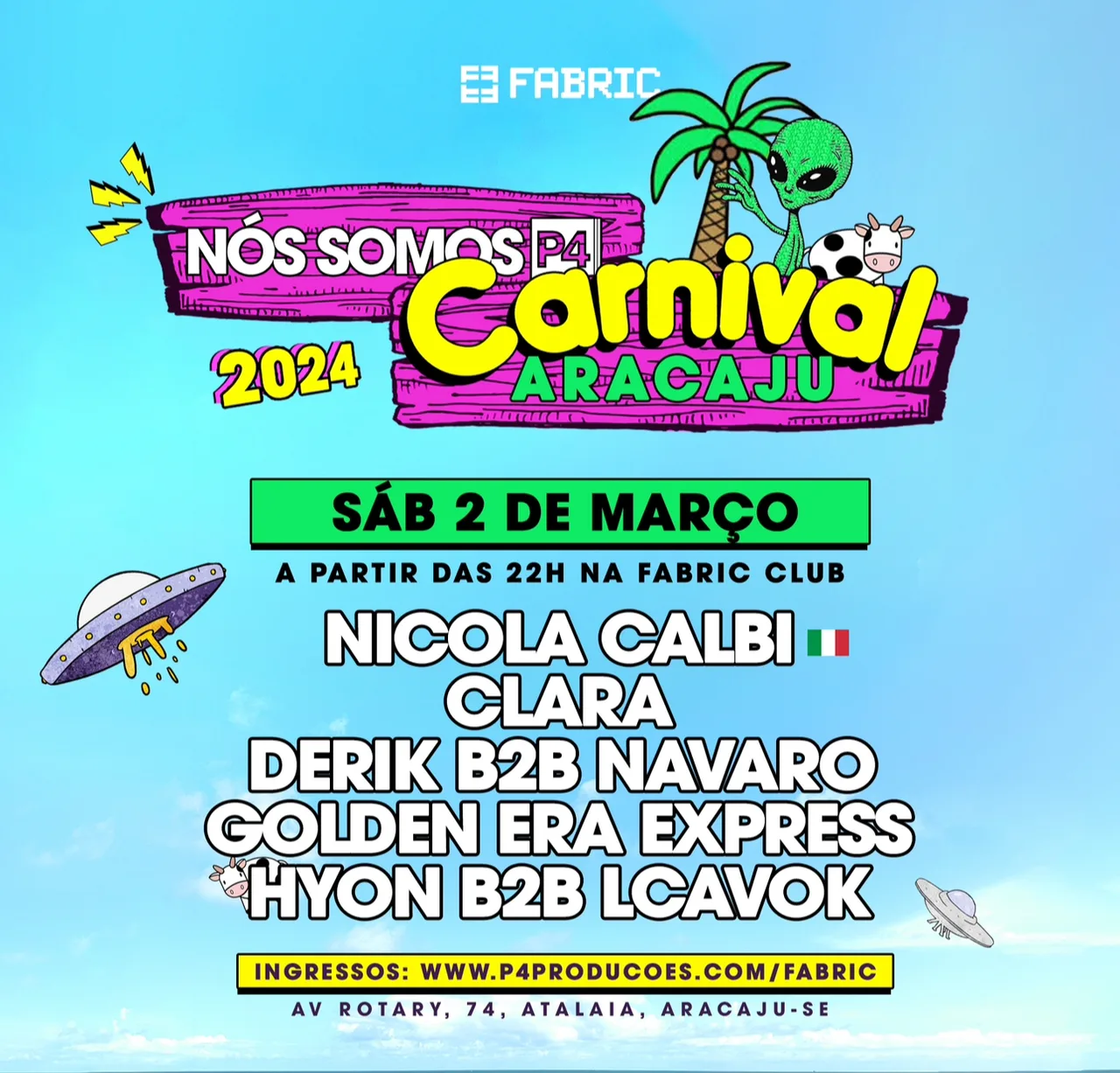 P4 Carnival Fabric