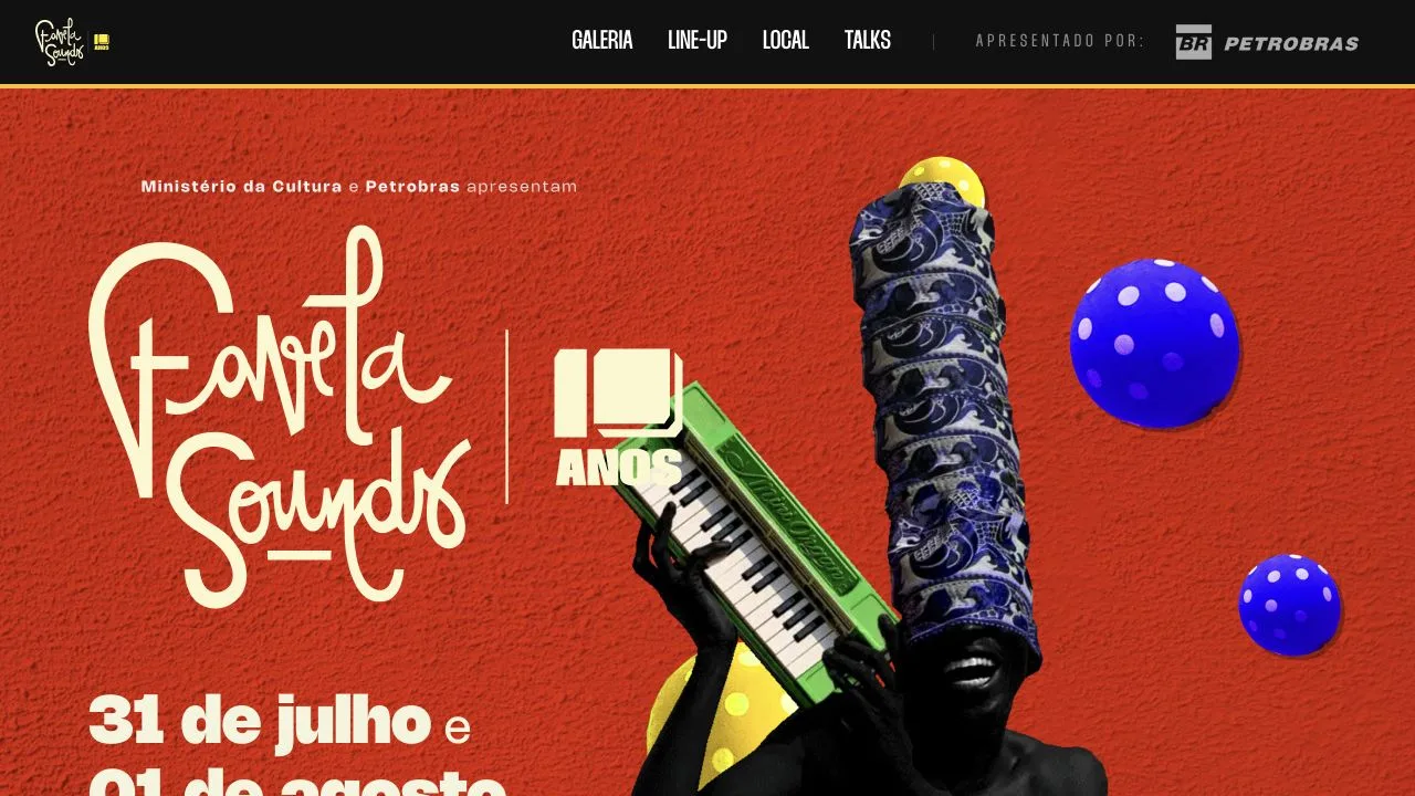 Favela Sounds 10 anos leva funk, tecnobrega e eletrônica periférica ao centro de Brasília