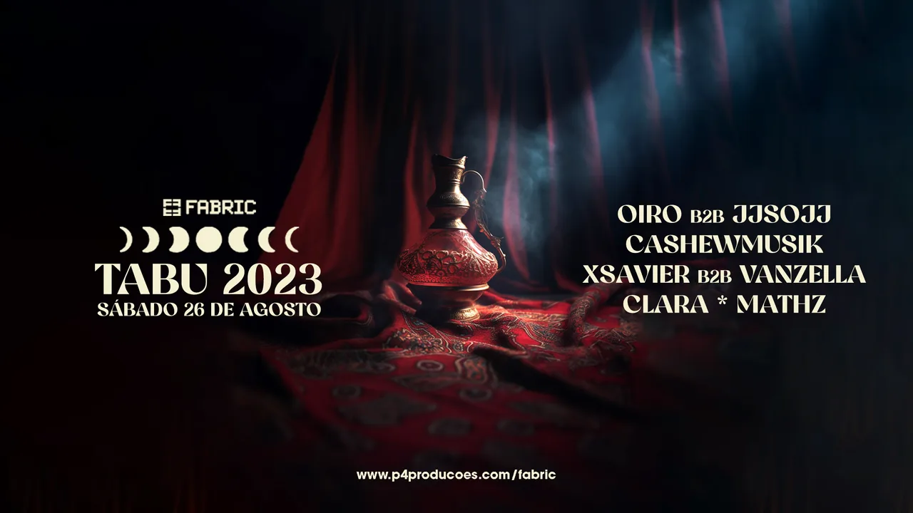 Tabu 2023: A festa que vai te levar a um mundo de magia, música e mistério.