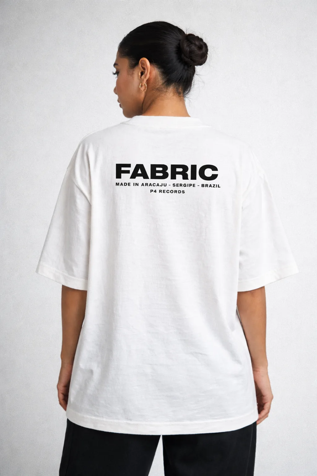 Fabric Oversized White