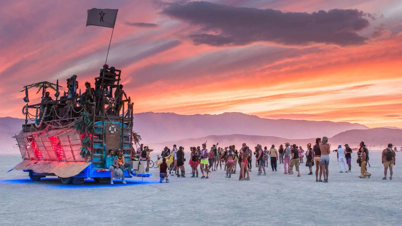 Festival Burning Man 2019 e sua estrutura.