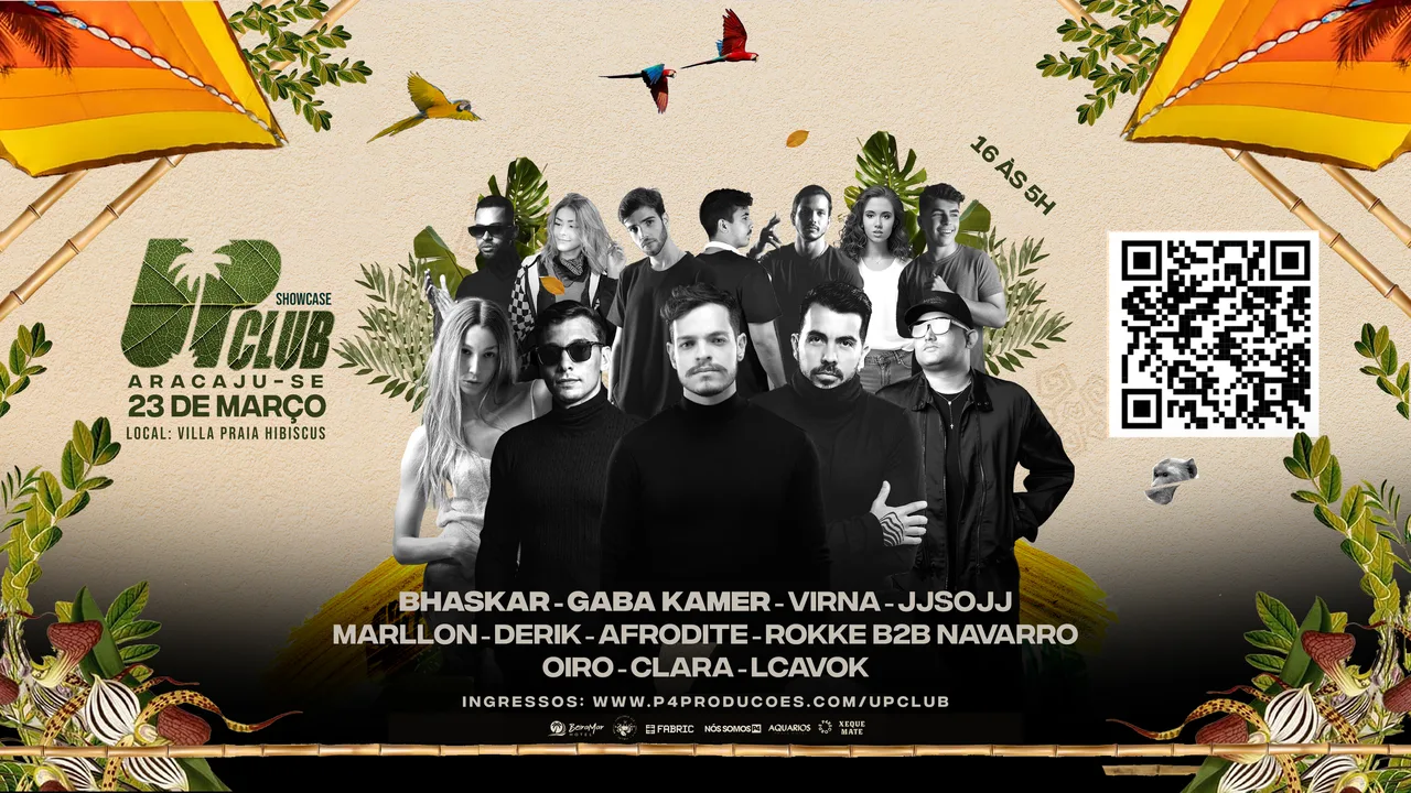 Up Club Showcase: A Revolução Musical Eletrônica Chega a Aracaju Este Sábado
