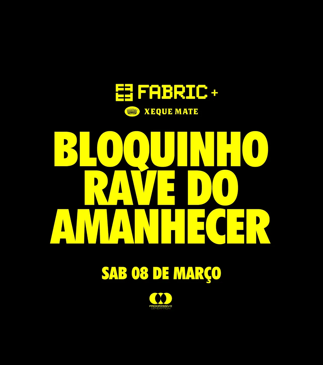 Bloquinho Rave do Amanhecer