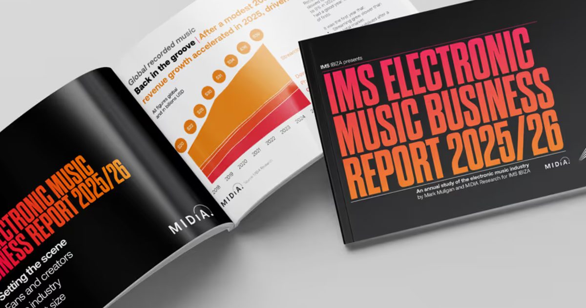 Música eletrônica movimenta US$ 15,1 bilhões em 2026
